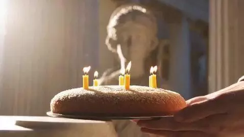 AI Video from prompt: The first birthday story is from ancient Egypt. 