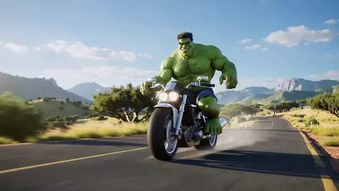 AI Video from prompt: A 5-second cinematic animated video of a green g