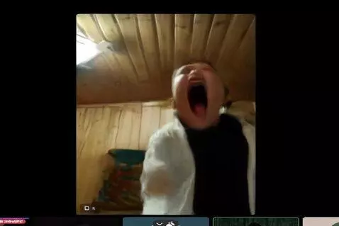 AI Video from prompt: The boy starts swearing and shouting in Kazakh.