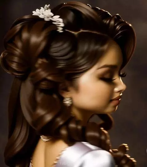 AI Video from prompt: confident women flirtatiously pose in place with