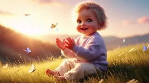 AI Video from prompt: A cinematic, ultra-realistic AI video of a cute 