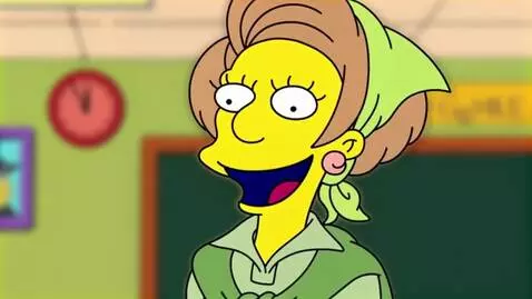 AI Video from prompt: an yellow girl brown hair name Edna Loves Classr