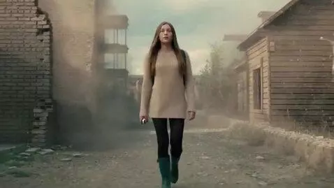 AI Video from prompt: A pretty 25-year-old Russian woman named Katya c