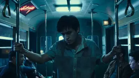 AI Video from prompt: Cinematic clip in social realism and post-Soviet