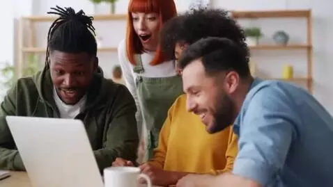 AI Video from prompt: Twitty.ru logo happy peoples discover this site