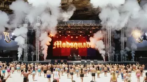 AI Video from prompt: Rotate Camera To an Aerial view. Fog stops. the 