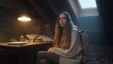 AI Video from prompt: A pretty 25-year-old Russian woman named Katya f