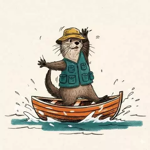 AI Video from prompt: A children's animated scene in a scruffy charcoa