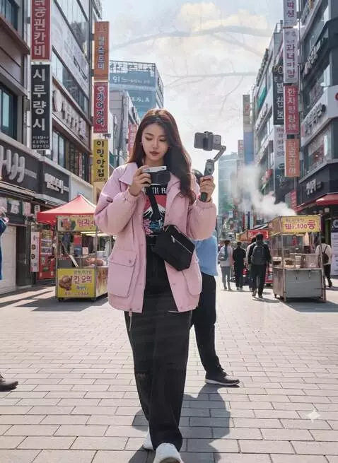 AI Video from prompt: Create a cinematic travel vlog featuring the SAM