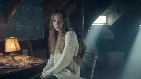 AI Video from prompt: A pretty 25-year-old Russian woman named Katya f