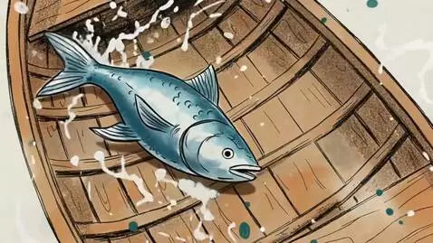 AI Video from prompt: A children's animated scene in a scruffy charcoa