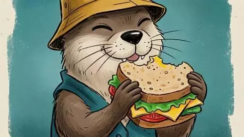 AI Video from prompt: A children's animated scene in a scruffy charcoa