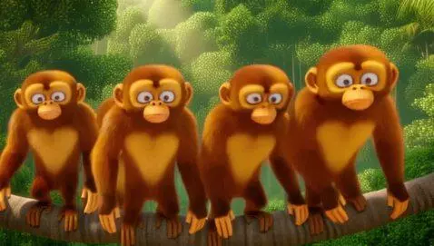 AI Video from prompt: Scene 1: A lush, dense tropical jungle. Sunlight