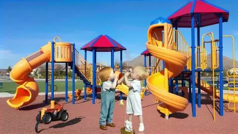 AI Video from prompt: toddler boys fight,pinching each other's cheeks