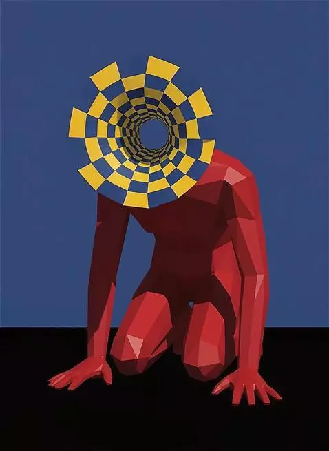 AI Video from prompt: abstract motion graphic animation, smooth camera