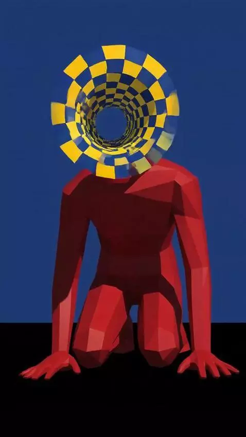 AI Video from prompt: abstract motion graphic animation, smooth camera