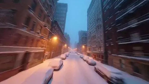 AI Video from prompt: Ultra-cinematic continuous FPV shot, no cuts, no