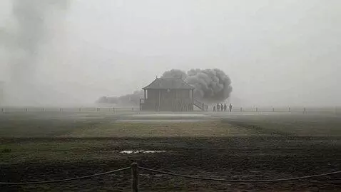 AI Video from prompt: Visual Action: A hyper-realistic wide shot of th