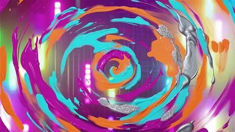 AI Video from prompt: psychedelic abstract expressionism