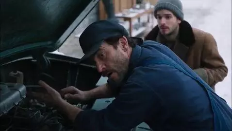 AI Video from prompt: When Alice (her wide eyes sparkling with urgency