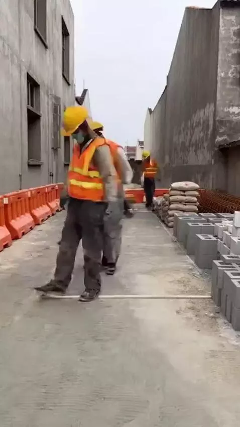 AI Video from prompt: Ultra-realistic cinematic construction documenta