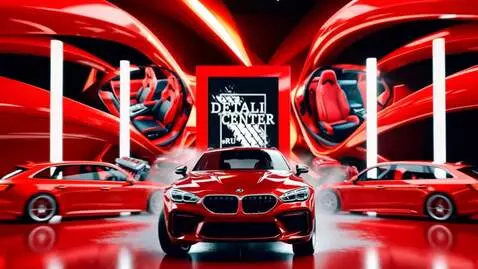 AI Video from prompt: A scene from a glamorous car show of the future.