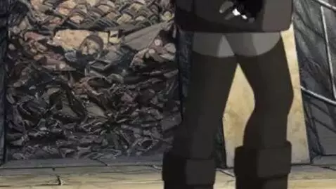 AI Video from prompt: She is walking in the tomb