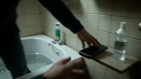 AI Video from prompt: Rain. Night. I, from a first-person perspective,