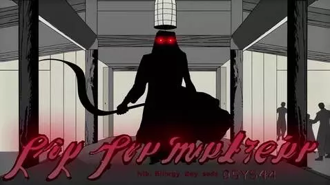 AI Video from prompt: Album cover: minimalist anime-style illustration