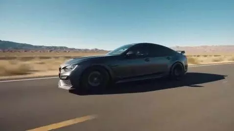 AI Video from prompt: a car driving speed