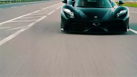 AI Video from prompt: a car driving speed