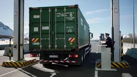 AI Video from prompt: A cinematic scene at a Russian Federation custom