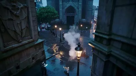 AI Video from prompt: A hyper-realistic cinematic sequence set in a mo