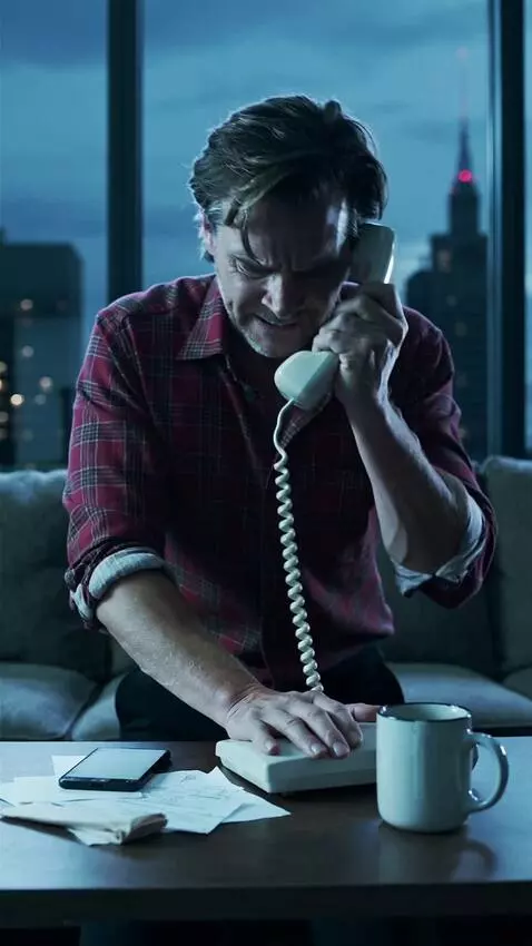 AI Video from prompt: generate a video where an angry man tries to mak