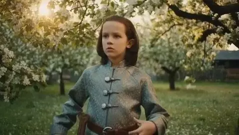 AI Video from prompt: Cinematic Historical sci-fi drama feature film i