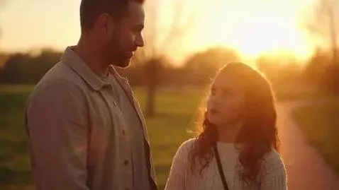 AI Video from prompt: man and girl