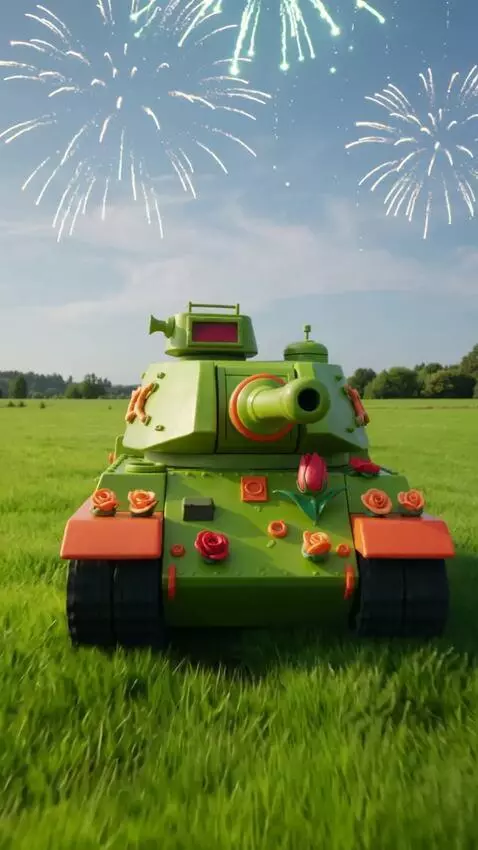 AI Video from prompt: A stop-motion animation video in the style of co