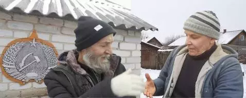 AI Video from prompt: They shake hands and smile and say something