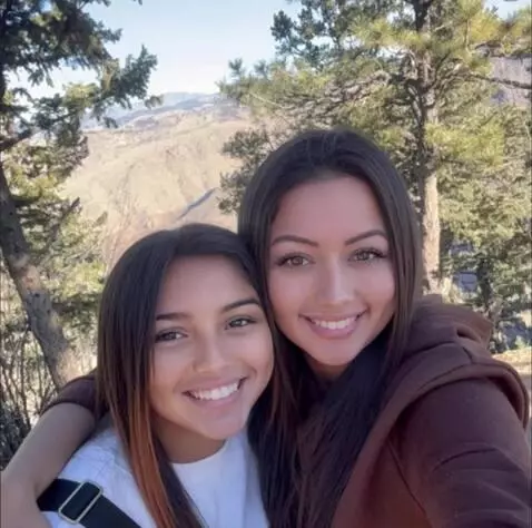 AI Video from prompt: Camera zooms out and shows girls full bodies