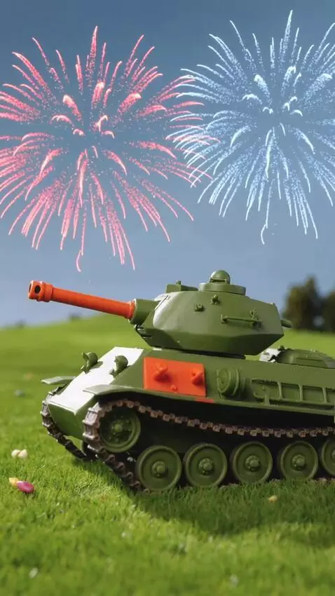 AI Video from prompt: A stop-motion animation video in the style of co