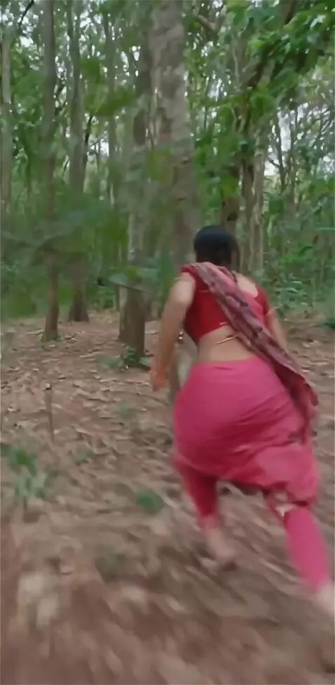 AI Video from prompt: They both start running in the woods