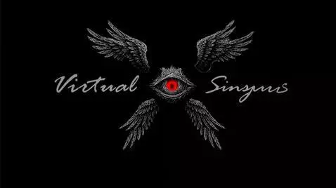 AI Video from prompt: Make the eye blink, the text move sideways, and 