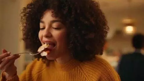 AI Video from prompt: Mouth pleasure