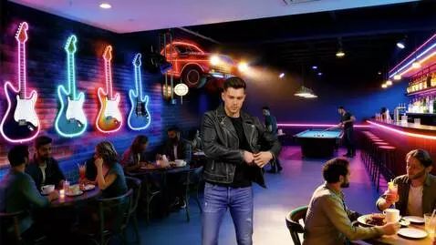 AI Video from prompt: Create a high-definition video. The camera does 