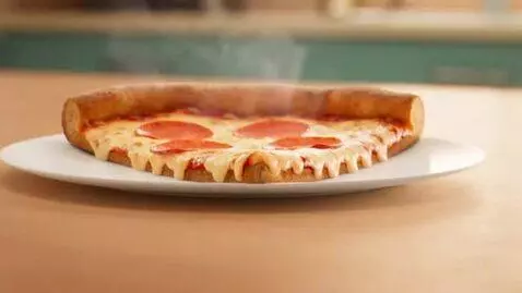 AI Video from prompt: The Last Slice 🍕  0–2s: A single slice of pizza.