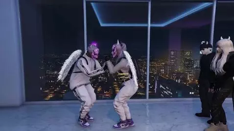 AI Video from prompt: A dynamic video based on the image of a group of