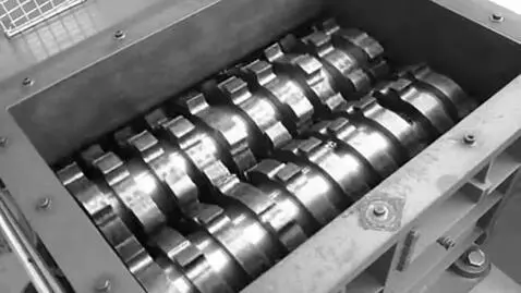 AI Video from prompt: Top-down view at 90 degrees, a working industria