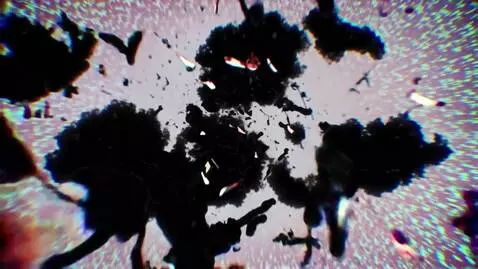 AI Video from prompt: Ankh Black cabal vapors, prismatic imagery surre