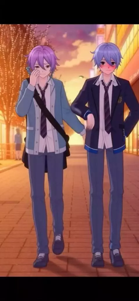 AI Video from prompt: The boy with blue hair is pregnant,he is crying 