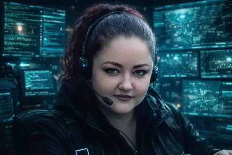 AI Video from prompt: The hacker types rapidly on the keyboard, code s